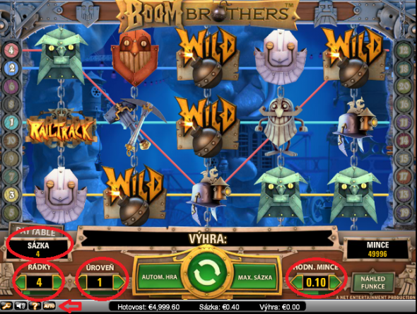 Casino hry zadarmo