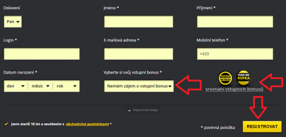 Casino vklad sms