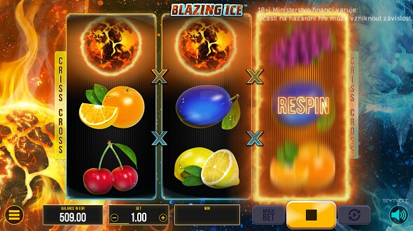 Blazing Ice - recenze online hracího automatu
