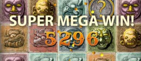 Super Mega Win na automatu Gonzo's Quest