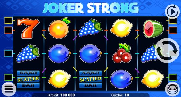 Joker Strong - recenze online automatu