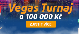 Vegas turnaj o 100 tisíc