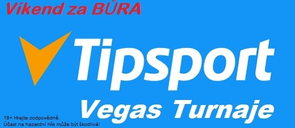 Víkendové Vegas turnaje za bůra u Tipsport Vegas