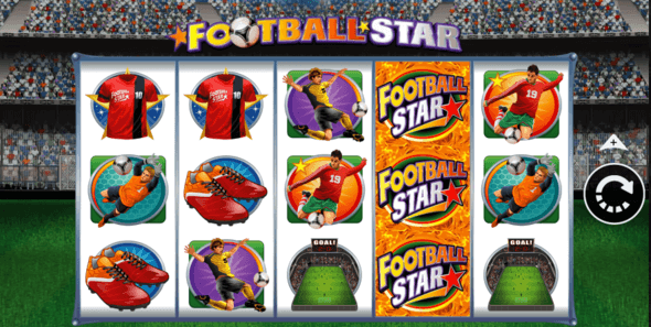 Zahrajte si online automat Football Star s bonusem až 5 000 Kč