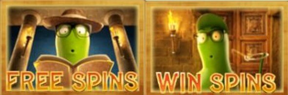 Bonusový symbol: vyberte si mezi free spiny a win spiny