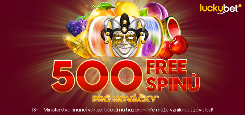 Jak získat 500 LuckyBet free spinů ke vkladu...