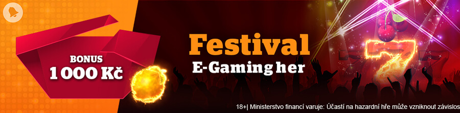 V Chance Vegas běží e-gaming festival. Čeká vás bonus až 1.000 Kč