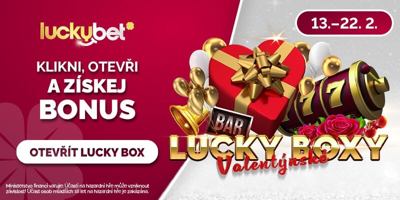 LuckyBet Valentýnské boxy