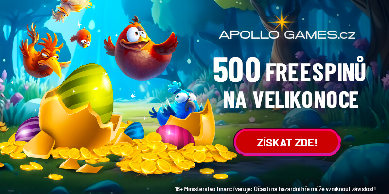 Velikonoční akce v online casinu Apollo Games