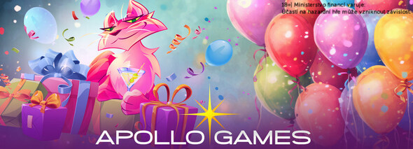 Casino Apollo Games mělo 3. výročí