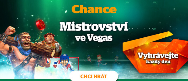 Chance Vegas: bavte se při hokejovém MS s denními bonusy