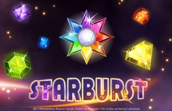 Zahrajte si automat Starburst.