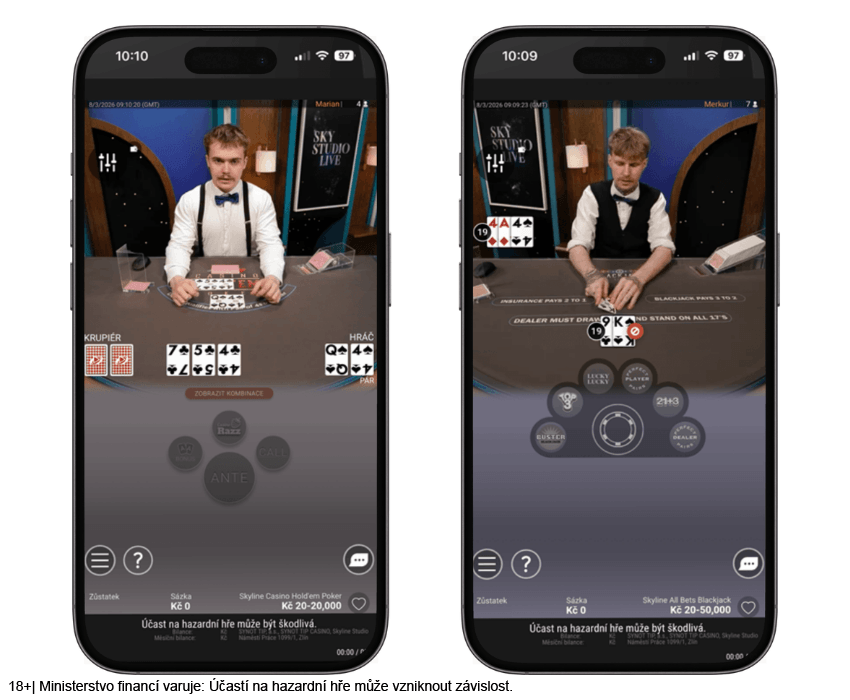 Live casino u&nbsp;SYNOT TIPu