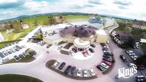 King's Casino Rozvadov z výšky