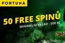 50 free spinů na online hrací automaty zdarma v casino Fortuna