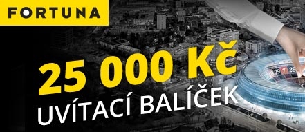 Online casino Fortuna Vegas nabízí uvítací balíček 25 000 Kč na hrací automaty