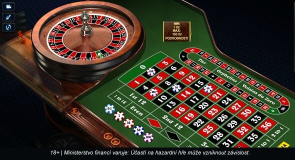 Online ruleta s jednou nulou