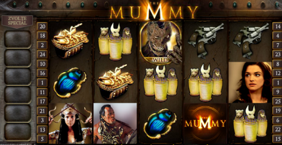 Hrací automat The Mummy-