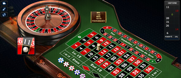 Online ruleta