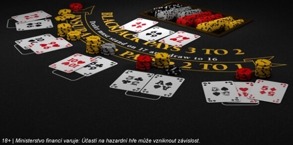 Hra v blackjack