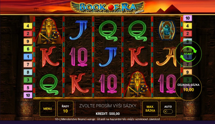 Book of Ra Deluxe – recenze legendární hry od Novomatic