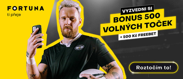 Fortuna casino bonus 500 free spinů