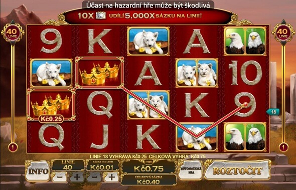 White King 2 automat playtech