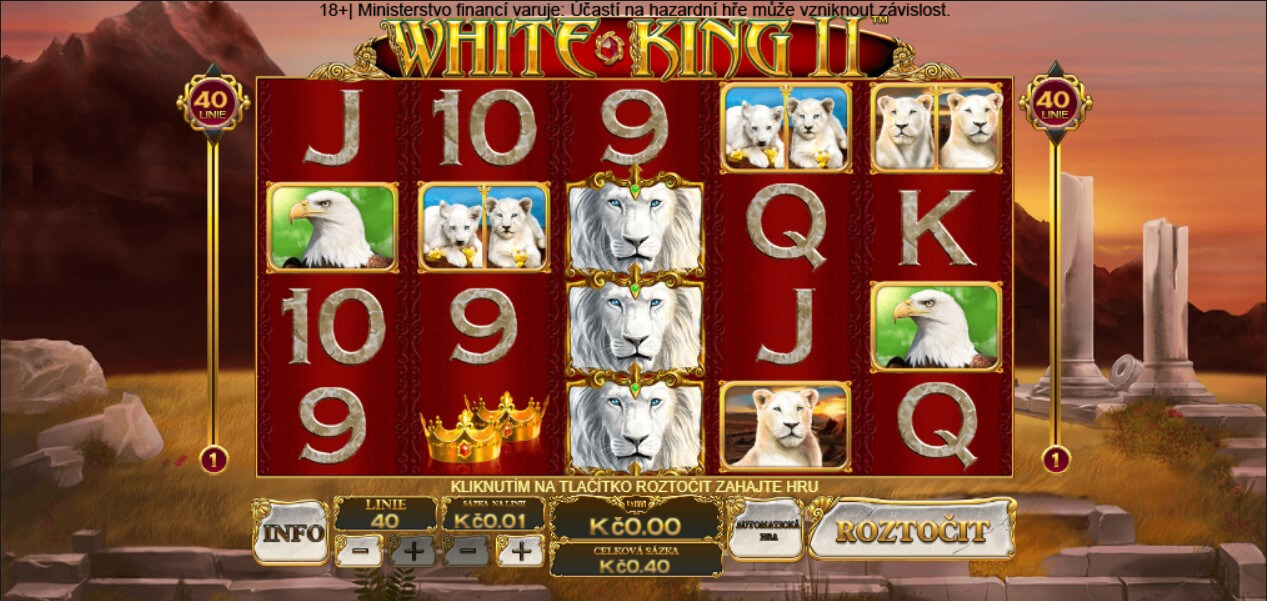 Výherní automat White King 2 od Playtechu