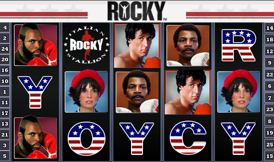 Výherní automat Rocky