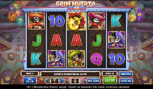 Online hrací automat Grim Muerto
