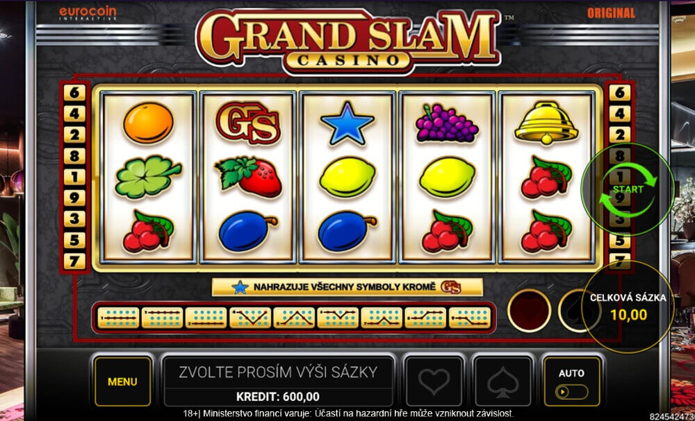 Automat Grand Slam Casino