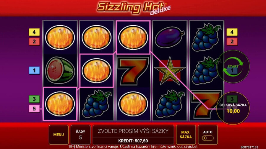 Automat Sizzling Hot Deluxe