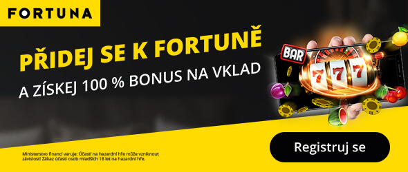 Získej bonus ke vkladu u Fortuny
