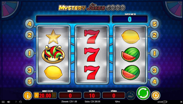 Play’n GO - automat Mystery Joker 6000