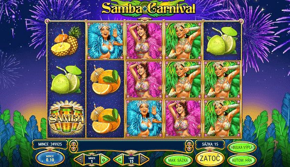 Play’n GO - automat Samba Carnival