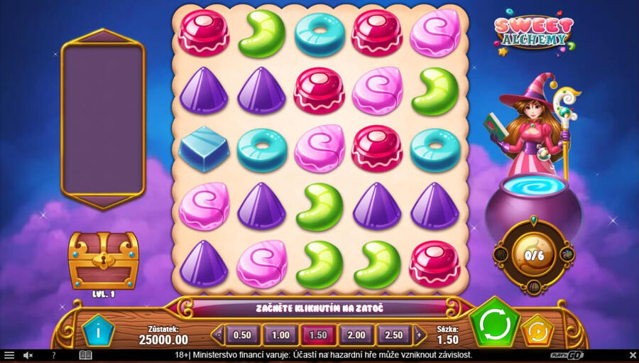 Výherní automat Sweet Alchemy od Playn GO