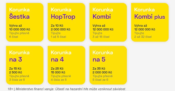Online loterie Korunka.eu