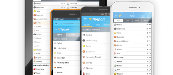 Tipsport na mobilu
