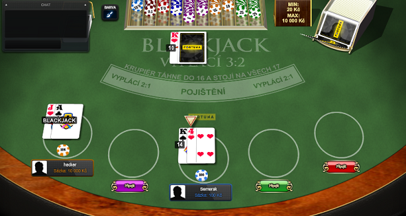 fortuna en Blackjack