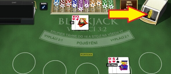 Blackjack u Fortuny