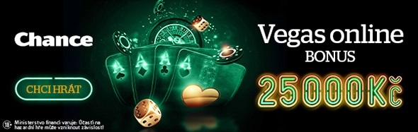 Registruj se u Chance Vegas a využij vstupní bonus