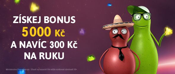 Sazka Hry - získej bonus 5 000 Kč a navíc 300 Kč na ruku