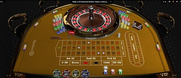 VIP Roulette Diamonds 