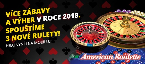 Nové rulety ve Fortuna Vegas