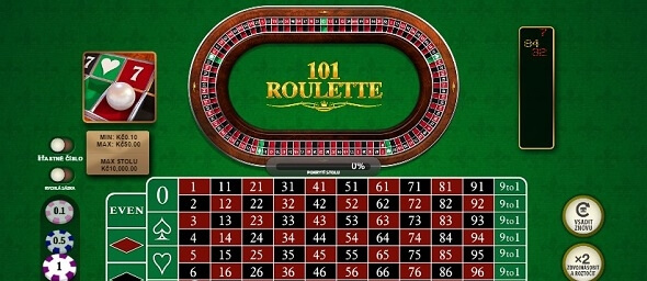 101 Roulette ve Fortuna Casinu