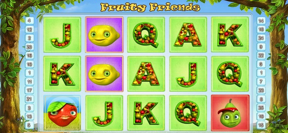 Online hrací automat Fruity Friends Online hrací automat Fruity Friends