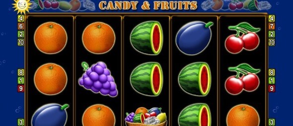 Hrací automat Candy and Fruits