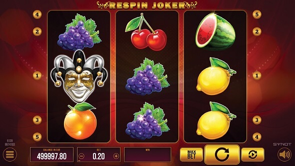symboly Respin Joker