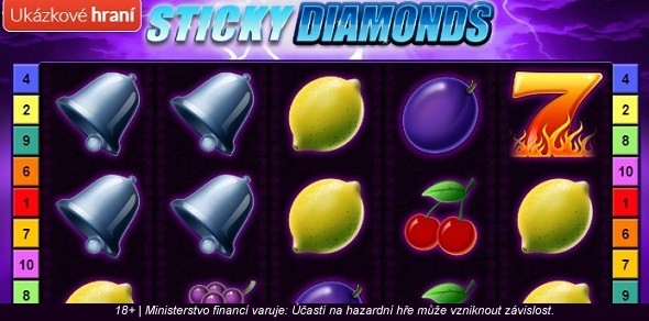 Hrací automat Sticky Diamonds