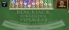 Multiplayer blackjack surrender